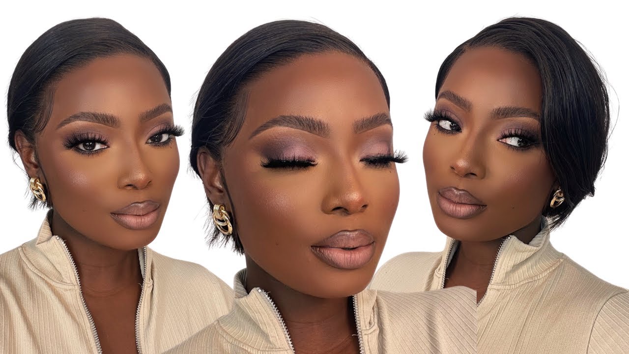 SHORT HAIR AND SOFT GLAM MAKEUP LOOK FT OMGHERHAIR