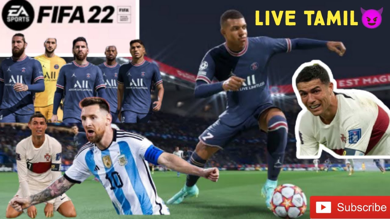fifa 22 pc live  tamil gamer😈/Sri Balaji Family🌍 