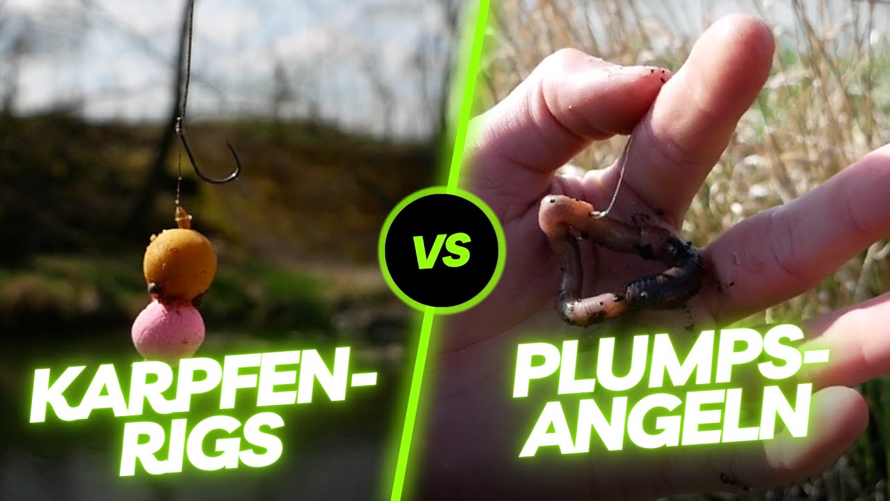 Karpfen-Rigs vs. Plumpsangeln - Mal sehen, was bei&szlig;t!