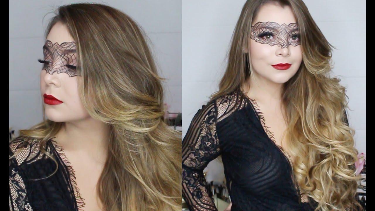 Antifaz de Encaje para Halloween (Filtro de Snapchat) - Maqui015 ♥