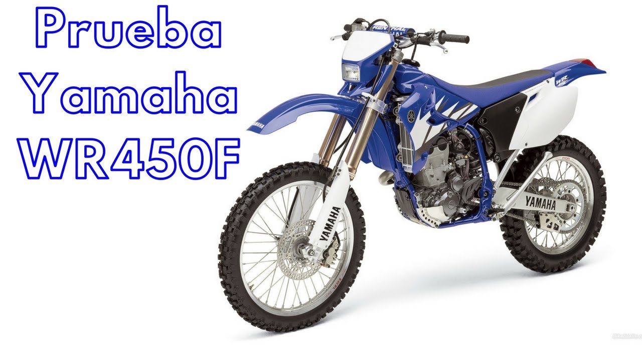 Pruebo una Yamaha Wr450f y mira lo que pasa... En español.