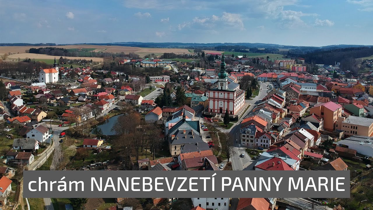 chrám Nanebevzetí Panny Marie v Polné