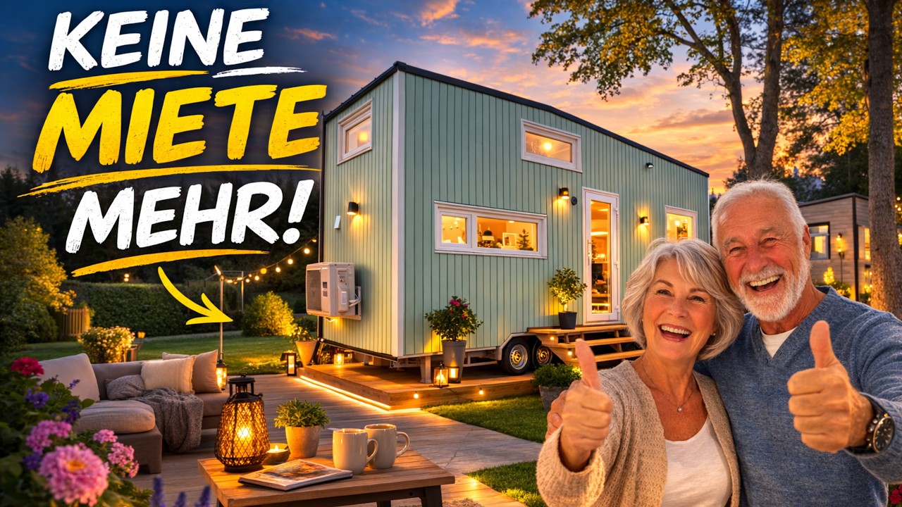 MINI-HAUS MIETEFREI Erlaubt in Deutschland mit Genehmigung TINYHOUSE 2026 Mobihouse Mobi Peace
