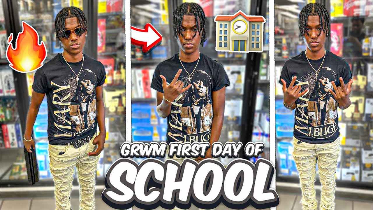 GRWM:FOR THE FIRST DAY OF SCHOOL|OUTFIT|VLOG+MORE (ROMANTOOLIT EDITION)