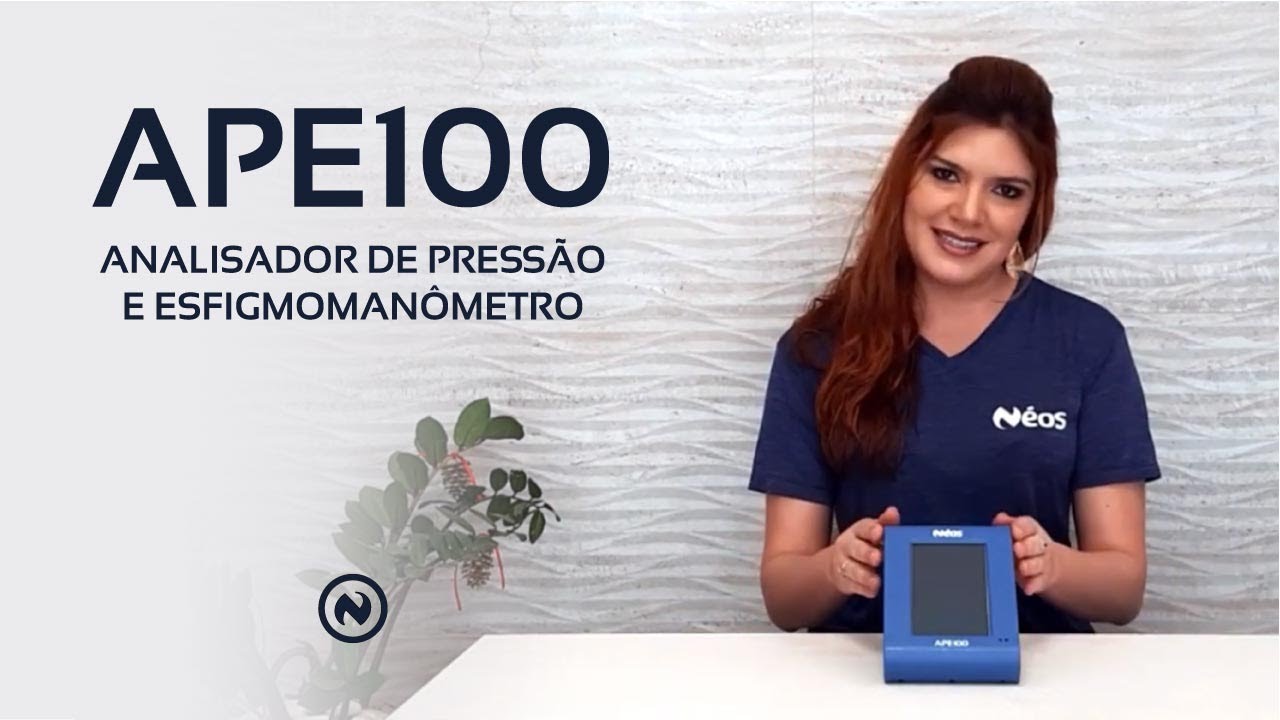 Analisador de Pressão e Esfigmomanômetro APE100 - Néos