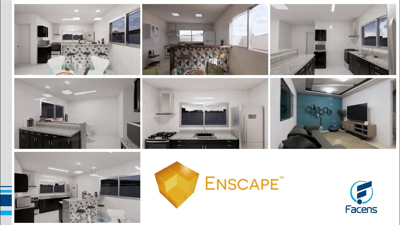 Autodesk Revit 2020 - Aula 7.2 - Materiais, Iluminação e render no Enscape