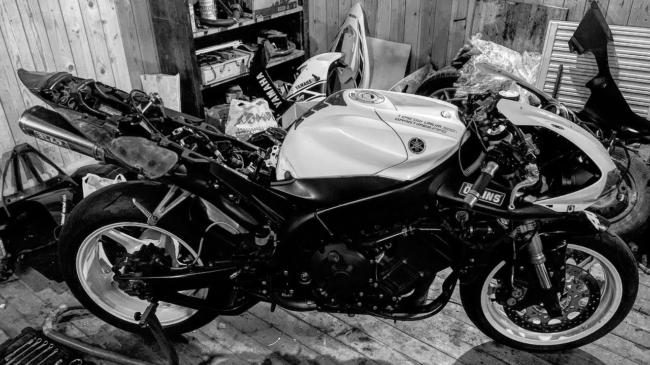 Что стало с Yamaha R1. Подножки Vortex. Ремонт ямаха р1. Мото Питер