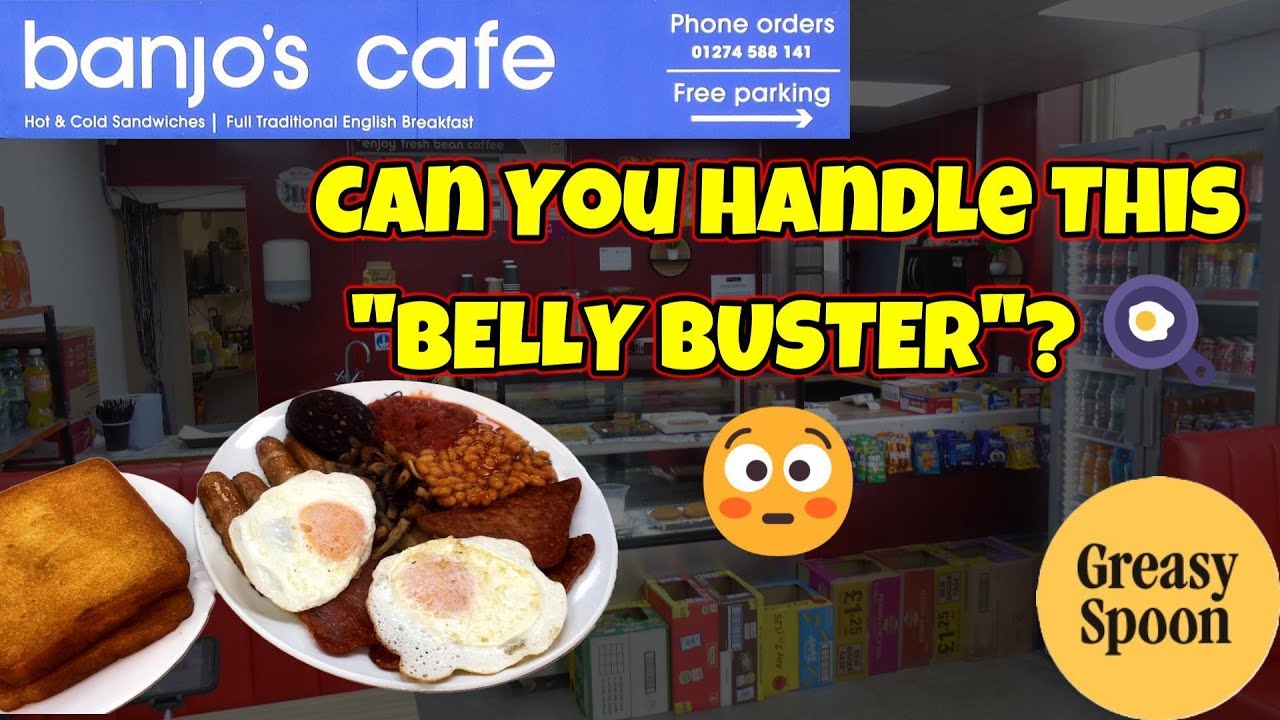 Вы справитесь с этим «огромным завтраком»? 🍳😳 - Кафе Банджо - Greasy Spoon - Обзор завтрака