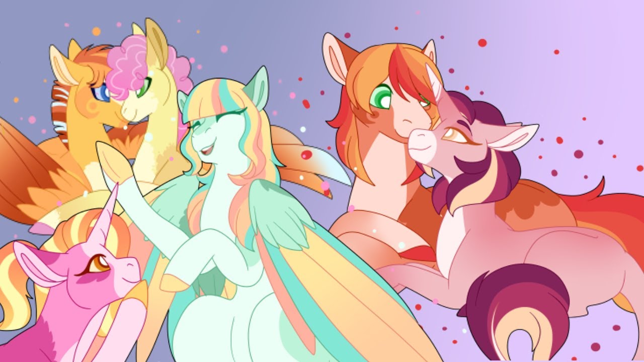 [SPEEDPAINT] MLP Next Gen: Clayverse Couples Batch 6