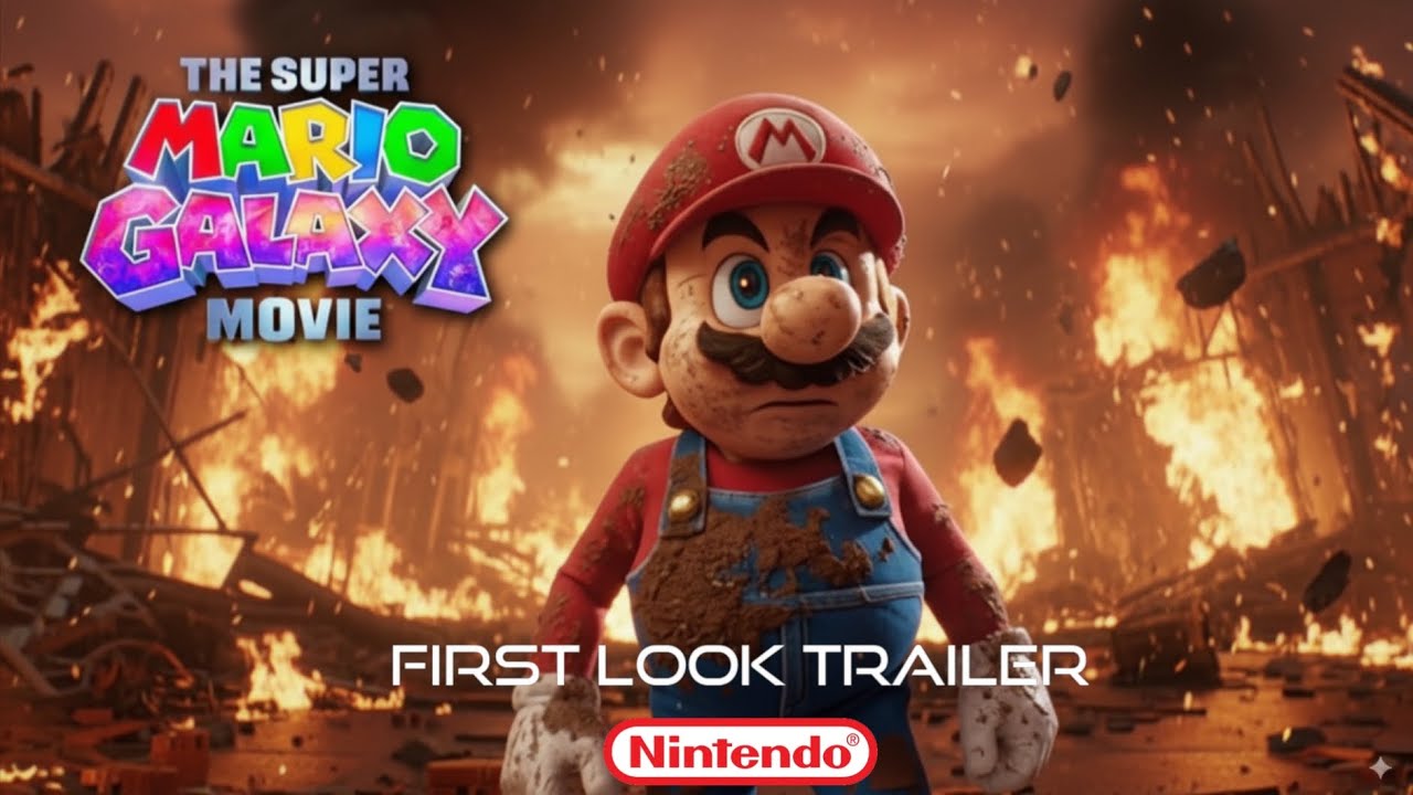The Super Mario Galaxy Movie - trailer (2026) Nintendo. 