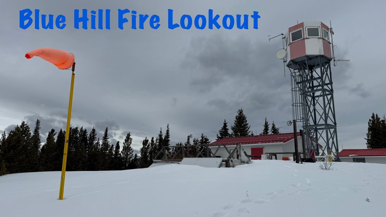 Hike Blue Hill Fire Lookout, West of Sundre AB