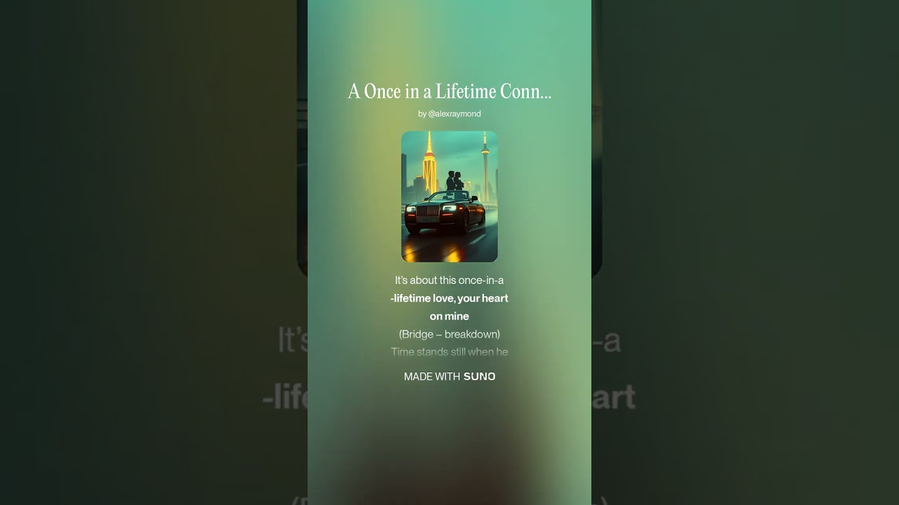 A Once in a Lifetime Connection x… x A Once in a Lifetime Connection x… Mashup