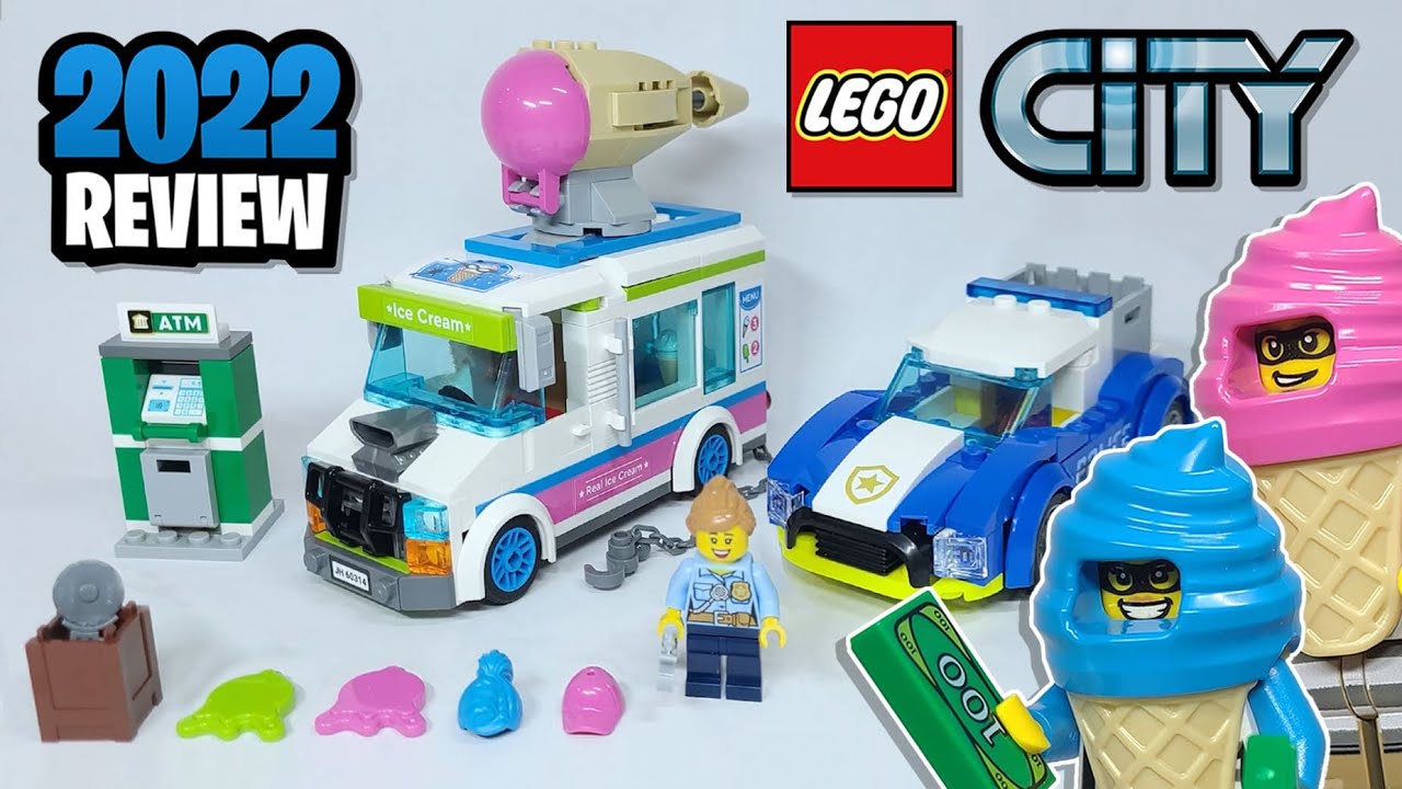 LEGO CITY Ice Cream Truck Police Chase (60314) - 2022 Set Review