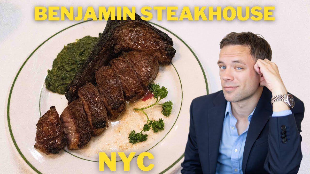 Eating at Benjamin Steakhouse NYC. A Steakhouse from a Former Peter Luger Employee