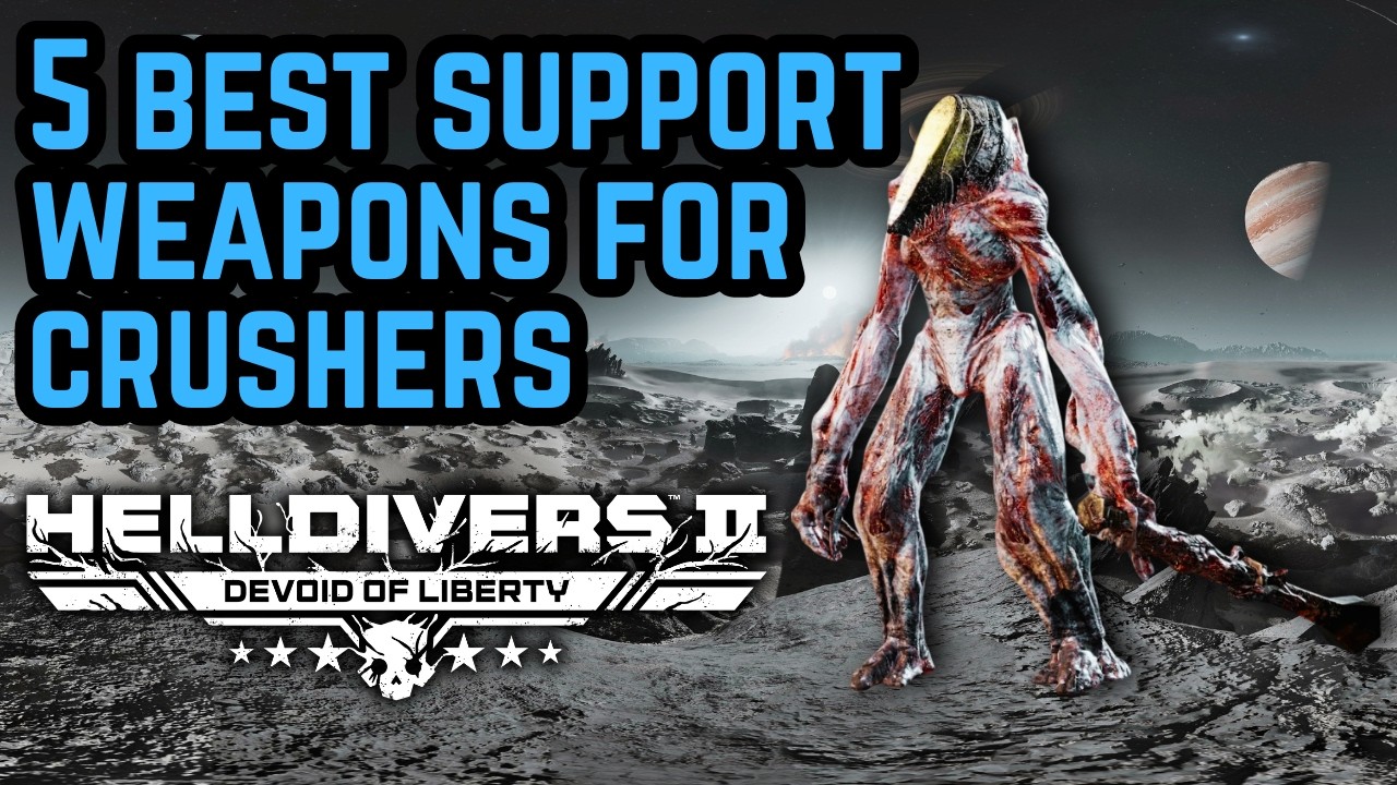 5 ЛУЧШИХ СТРАТАГЕМ ПОДДЕРЖКИ ДЛЯ УНИЧТОЖЕНИЯ КРАШЕРОВ | HELLDIVERS 2 ПАТЧ 7.0 DEVOID OF LIBERTY