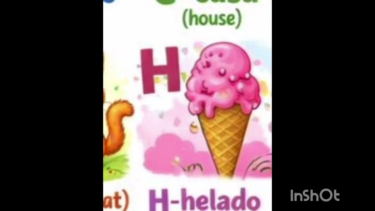 Spanish alphabet, A-Z