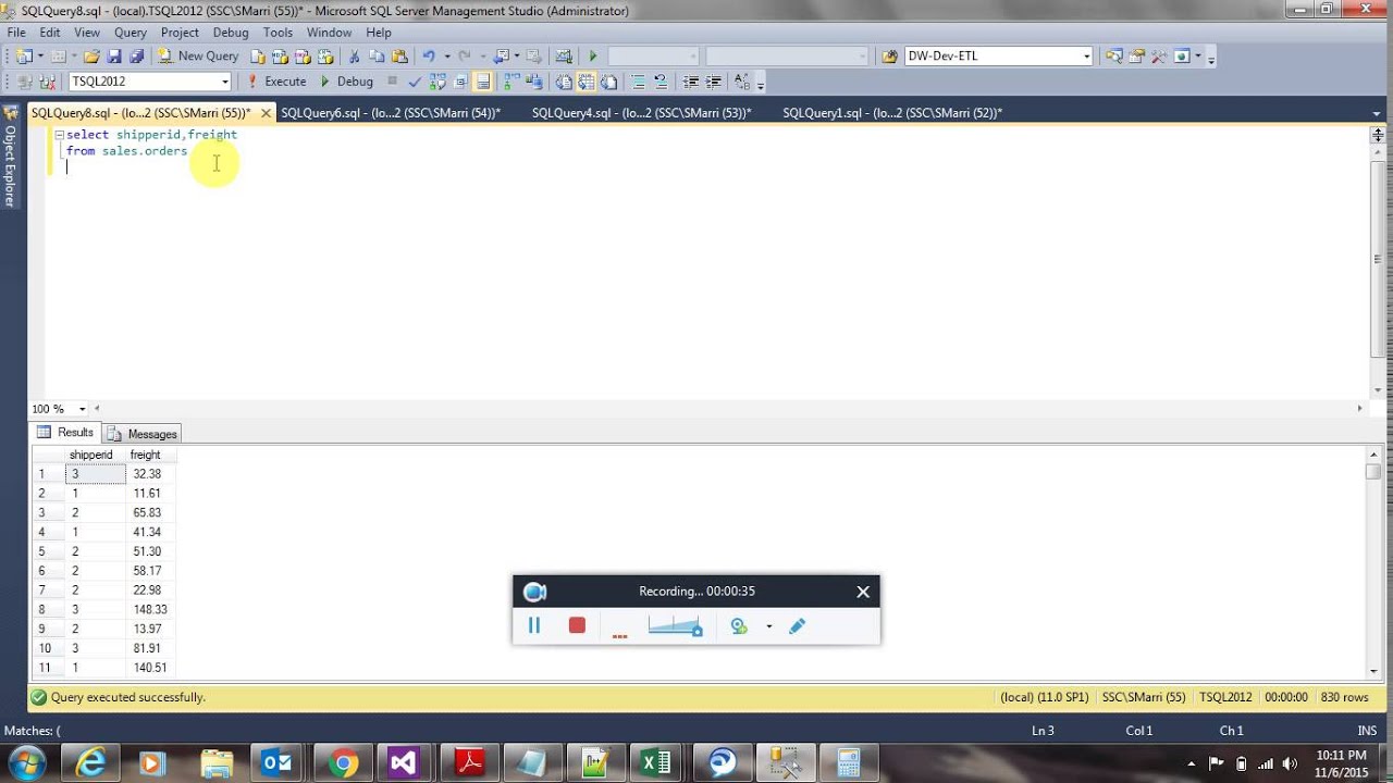 Microsoft SQL Server - Pivot