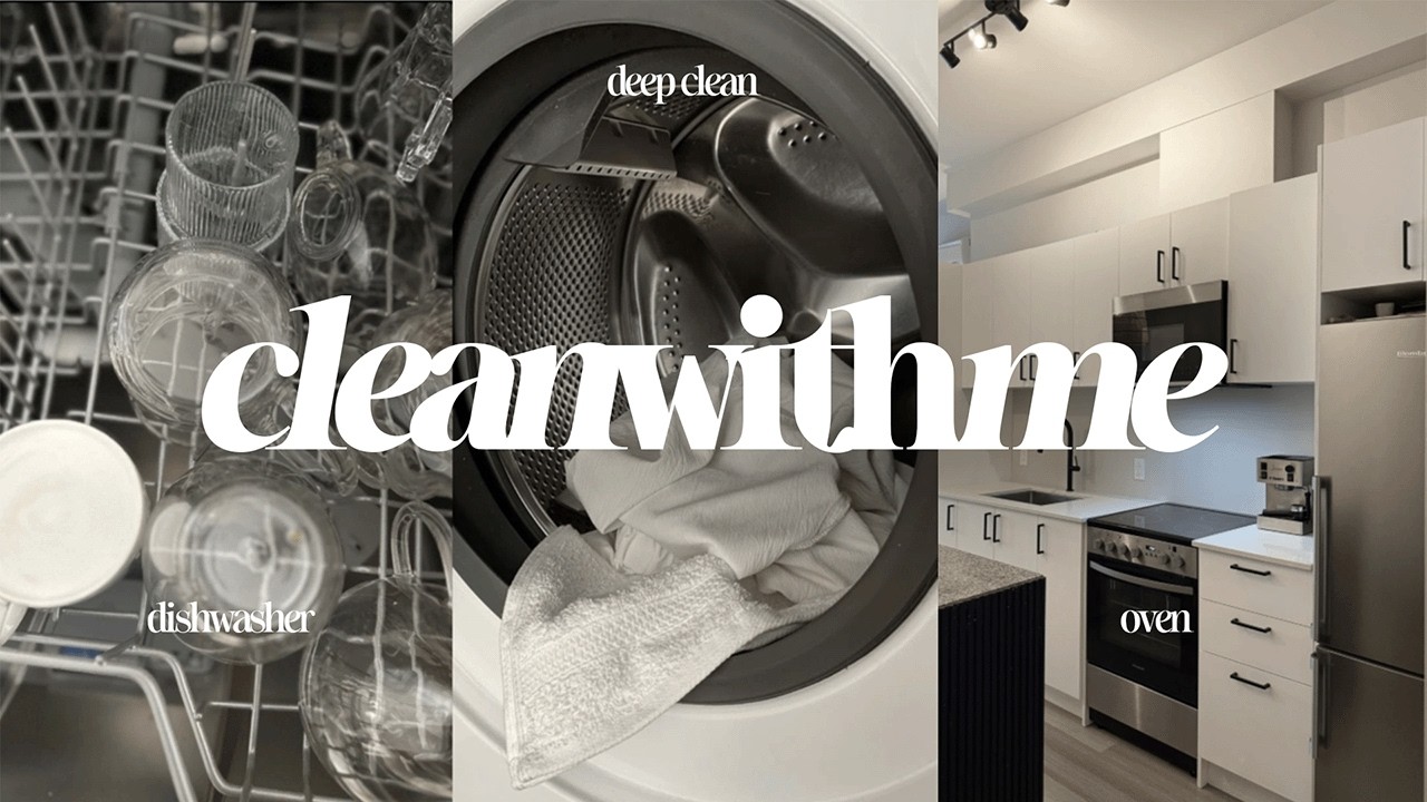 CLEAN WITH ME | Weekly reset + oven clean + deep clean my couch