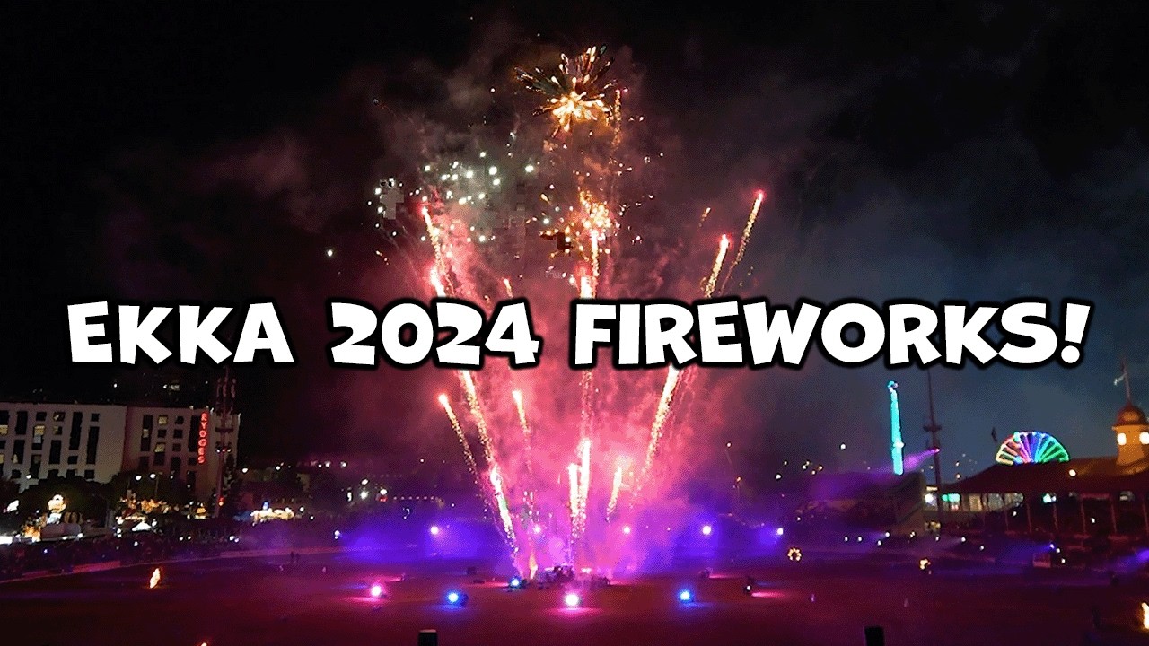 Ekka 2024 Fireworks Show! | This was AWESOME!