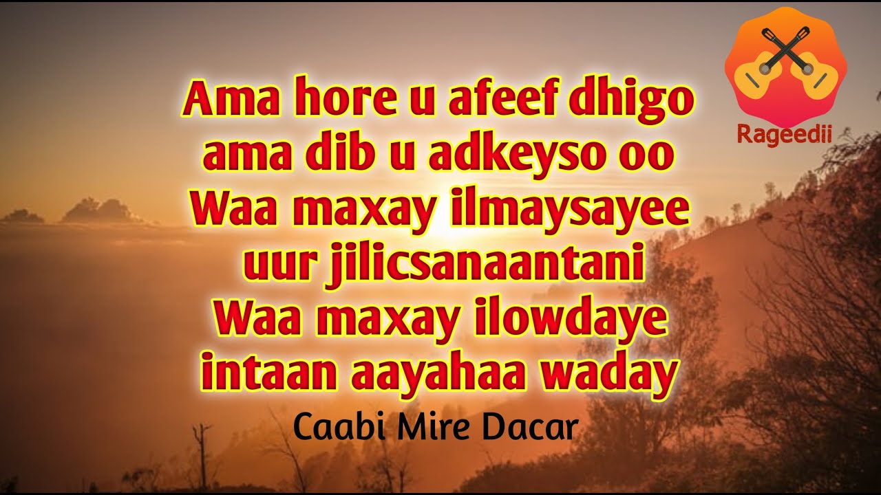 Cabdinaasir M. Caydiid - Oloshay Anoo Maqan