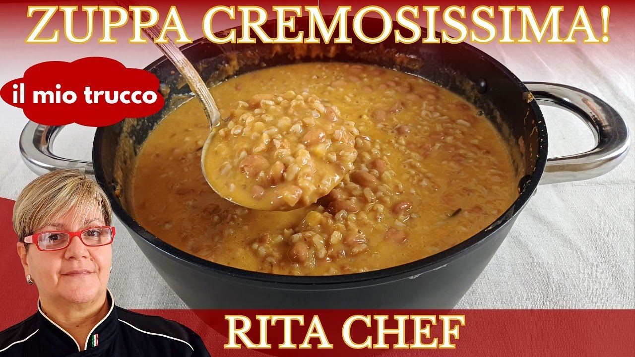 Суп из полбы и фасоли🥰 Питательный, сливочный и невероятно вкусный.