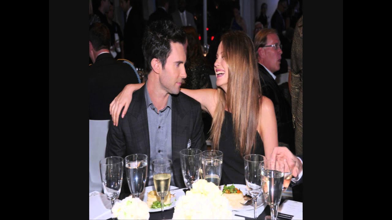 Adam Levine & Behati Prinsloo.Love Story! Fix You by Coldplay