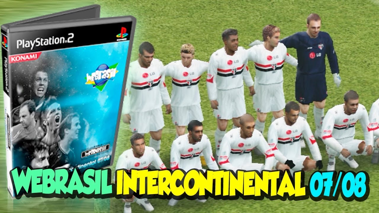 PES WeBrasil Intercontinental 2007 / 2008 - Liga das Américas by CT_JAU no Playstation 2