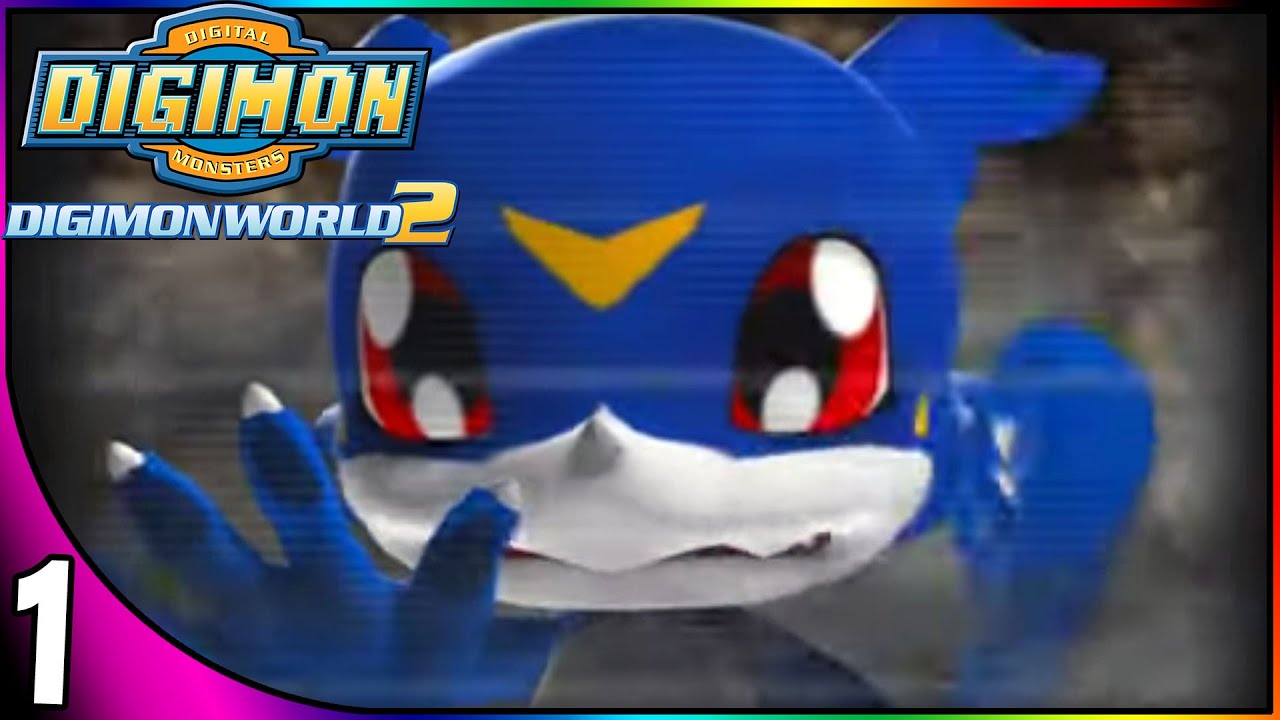 Digimon World 2, часть 1: Геймплей, прохождение, комментарии на английском языке (полная версия и...