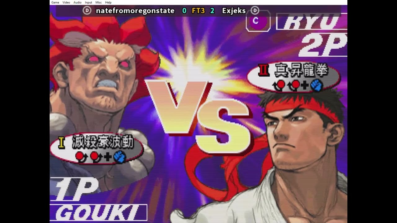(ARCADE) SF3 3rd strike -perfect win-