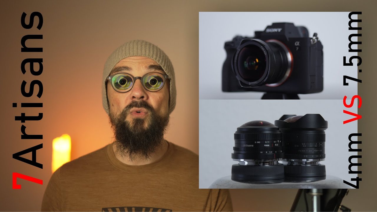 7Artisans 4 мм против 7,5 мм 🔴 Суперобъективы «рыбий глаз» для камер формата APS-C и полного кадр...