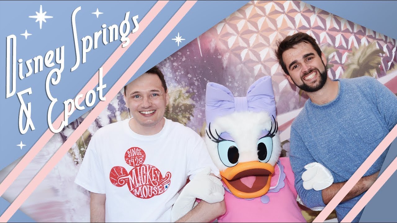Disney Springs & Epcot | Walt Disney World Vlog | October 2017 | Adam Hattan & Gary C