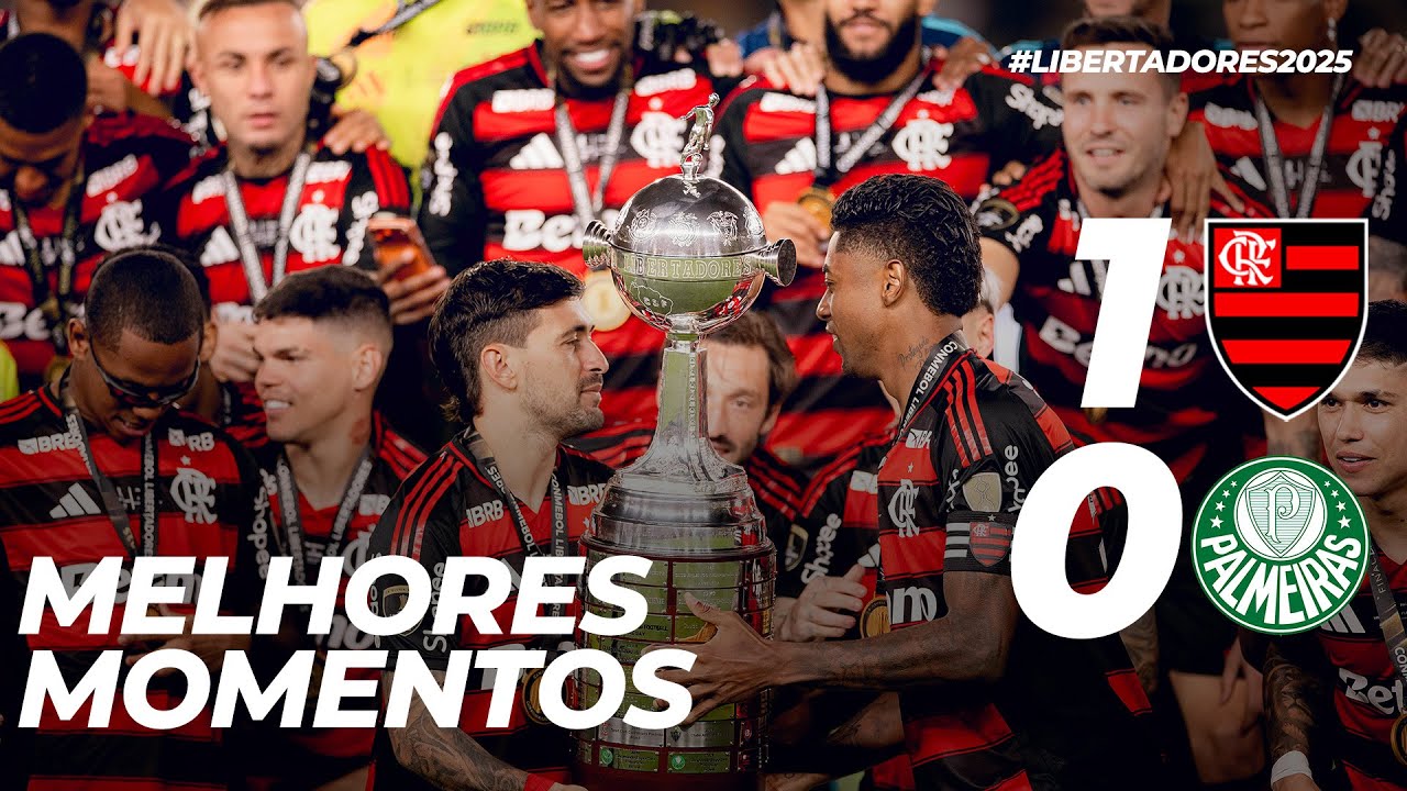 &Eacute; TETRA! FLAMENGO 1 X 0 PALMEIRAS | MELHORES MOMENTOS | CONMEBOL LIBERTADORES 2025 (29/11/25)