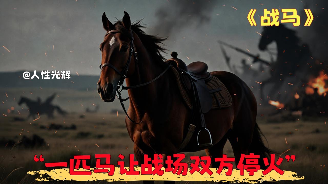 豆瓣8.2！斯皮尔伯格最被低估的反战争片，看哭千万人！《战马》深度解说为什么所有人都想要这匹传奇战马？