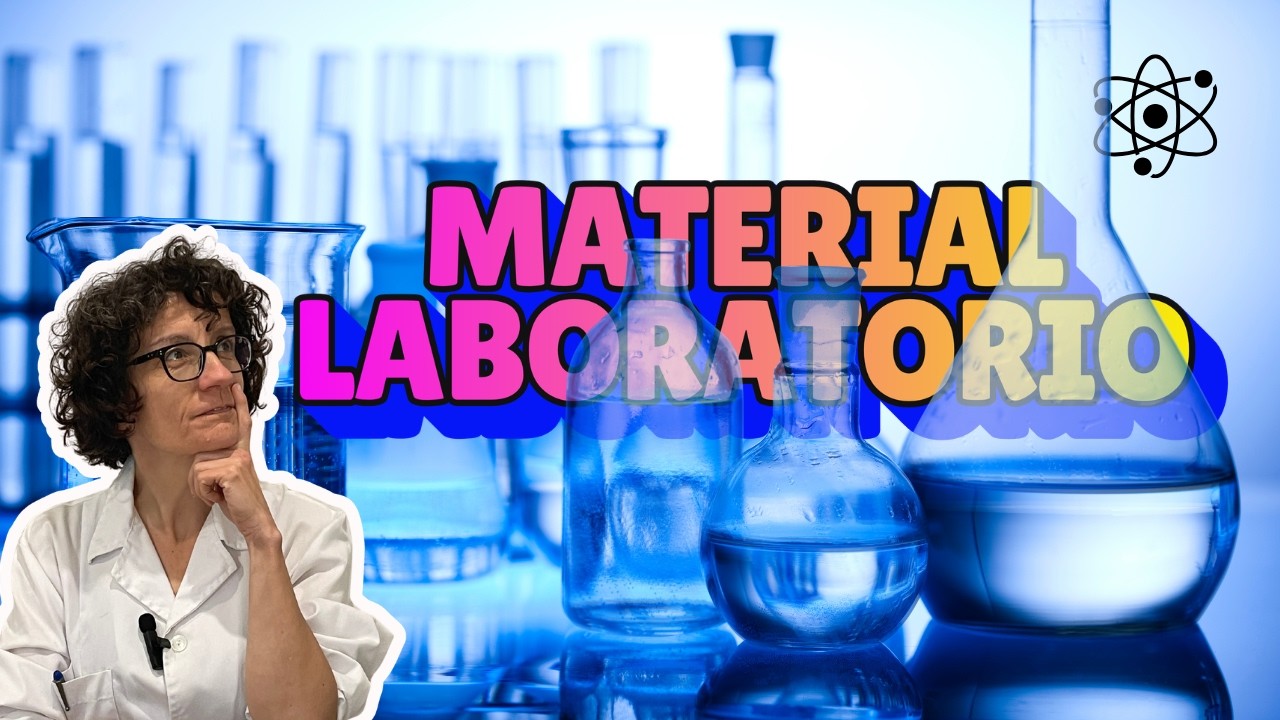 Material de laboratorio de qu&iacute;mica b&aacute;sica, usos y funciones