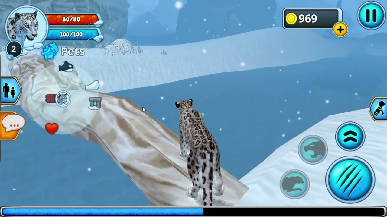 the snow leopard game