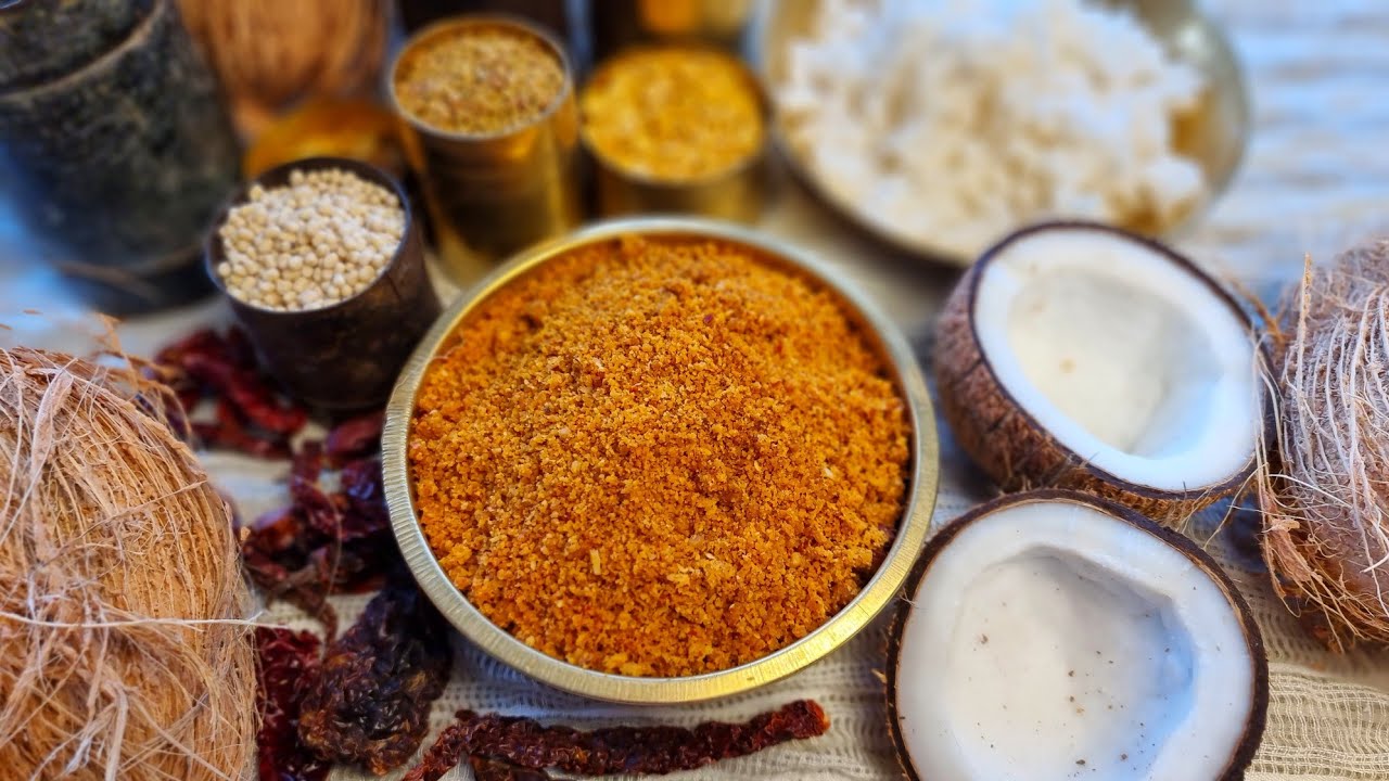 Coconut podi |தேங்காய் பொடி Recipe | Thengai podi for rice , idli , dosa #foodzeee