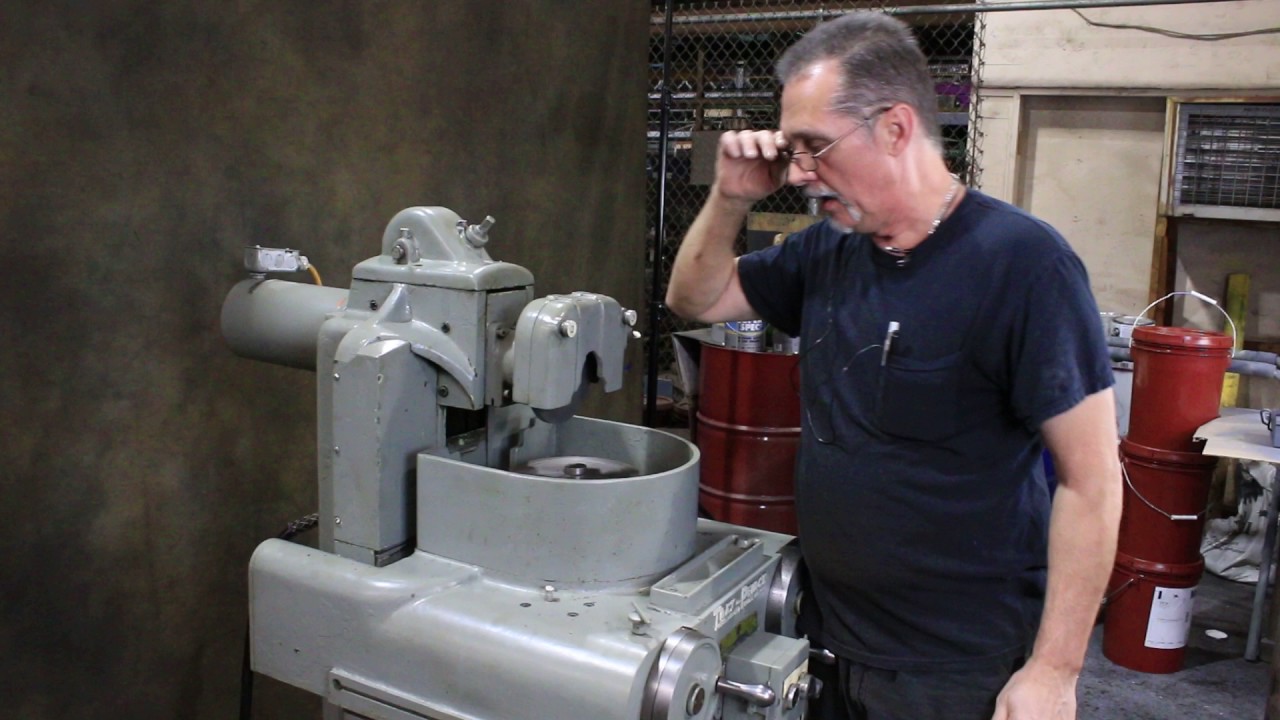 6'' Chuck 1HP Spindle Taft Pierce 6'' ROTARY SURFACE GRINDER ROTARY SURFACE GRINDER