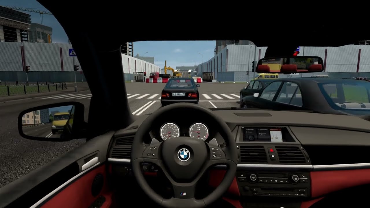 City Car Driving BMW X5M E70 V8 Fast Driving