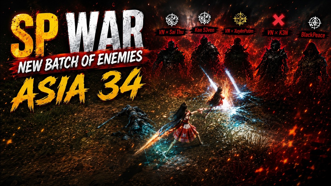 MIR4 - SP WAR NEW BATCH OF ENEMIES ASIA 34