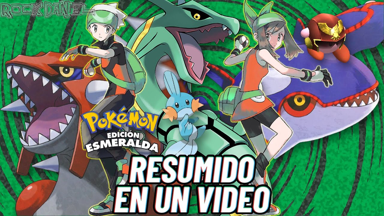 Pokemon Esmeralda resumido en 1 video