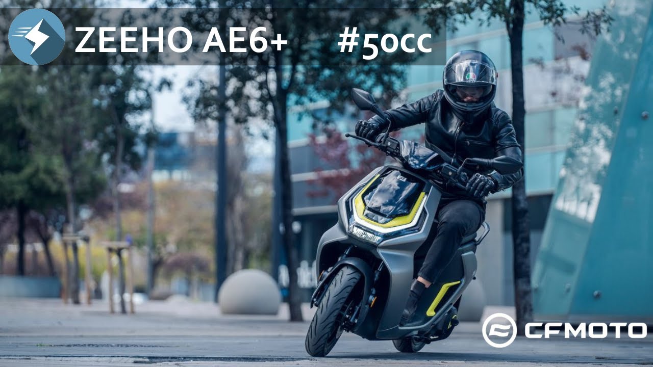 Nouveauté 2024 le Zeeho AE6+, le gabarit d'un Zip, la puissance de l'électrique