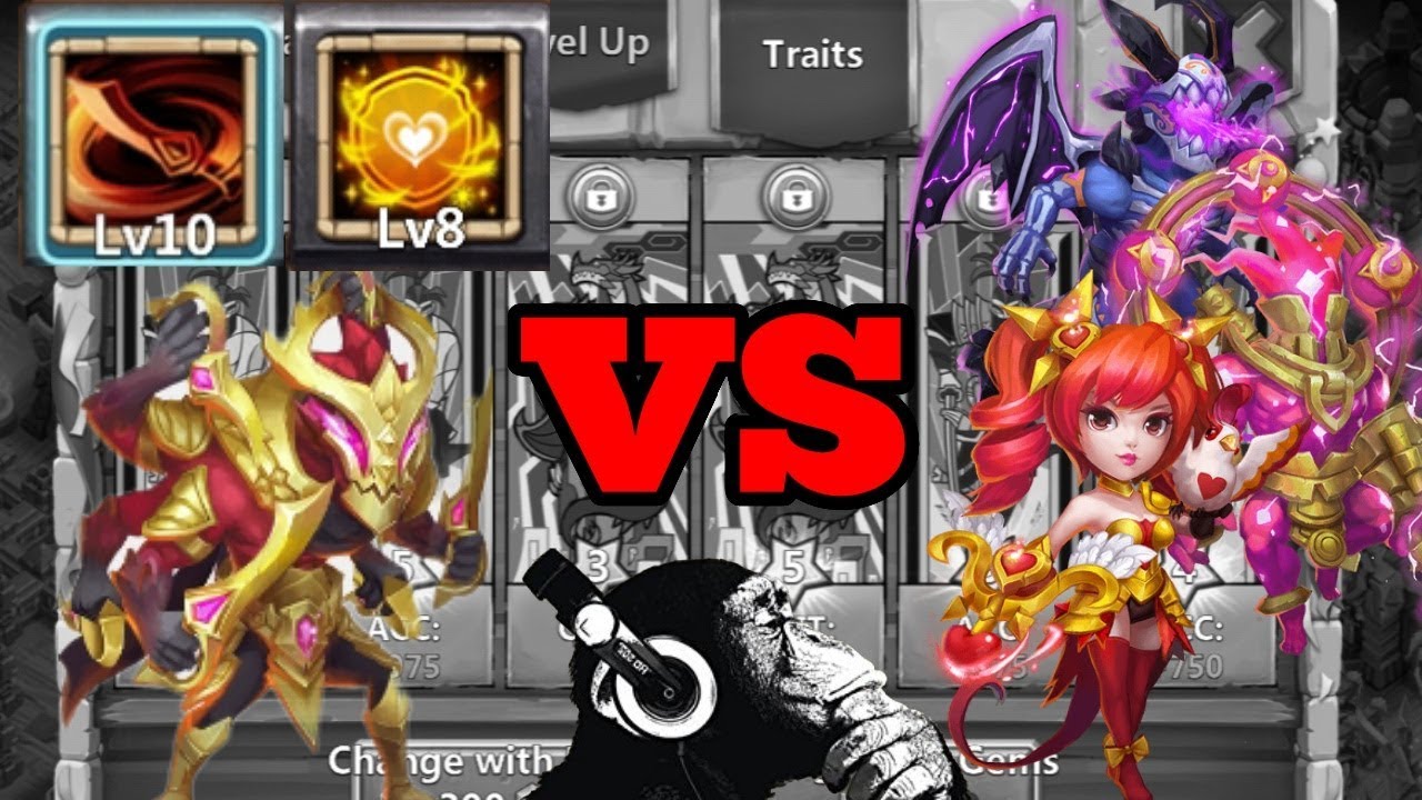 Asura | New hero | Vs | 15 top heroes | Castle clash