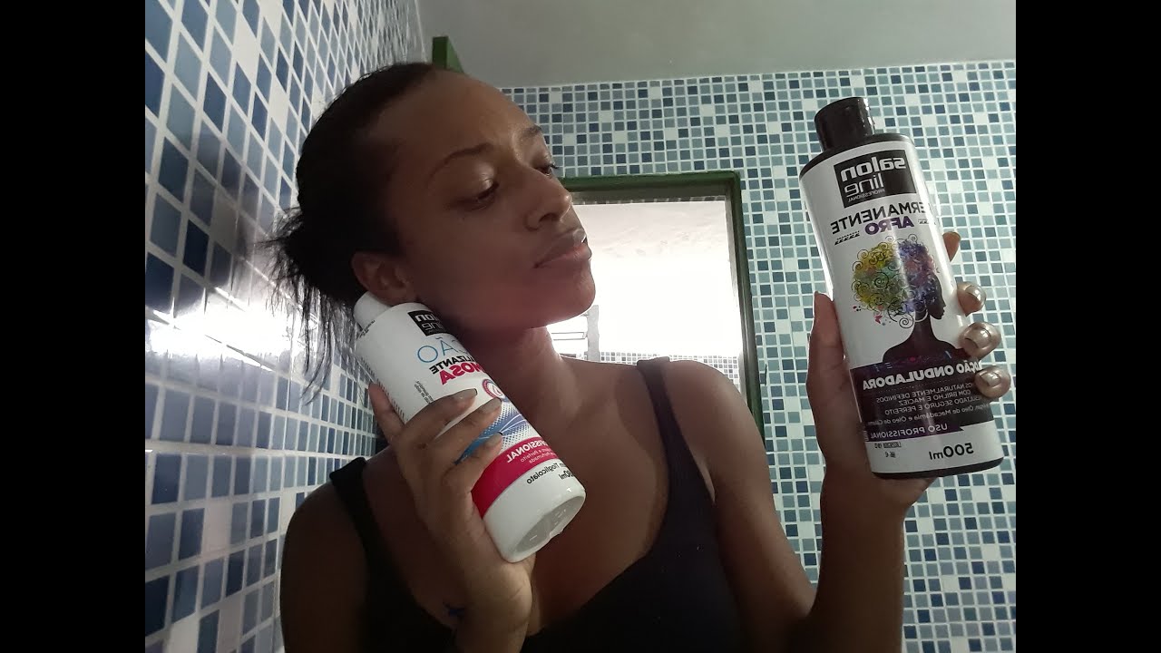 Permanente Afro só com a loção onduladora I Salon Line I Teste de mecha