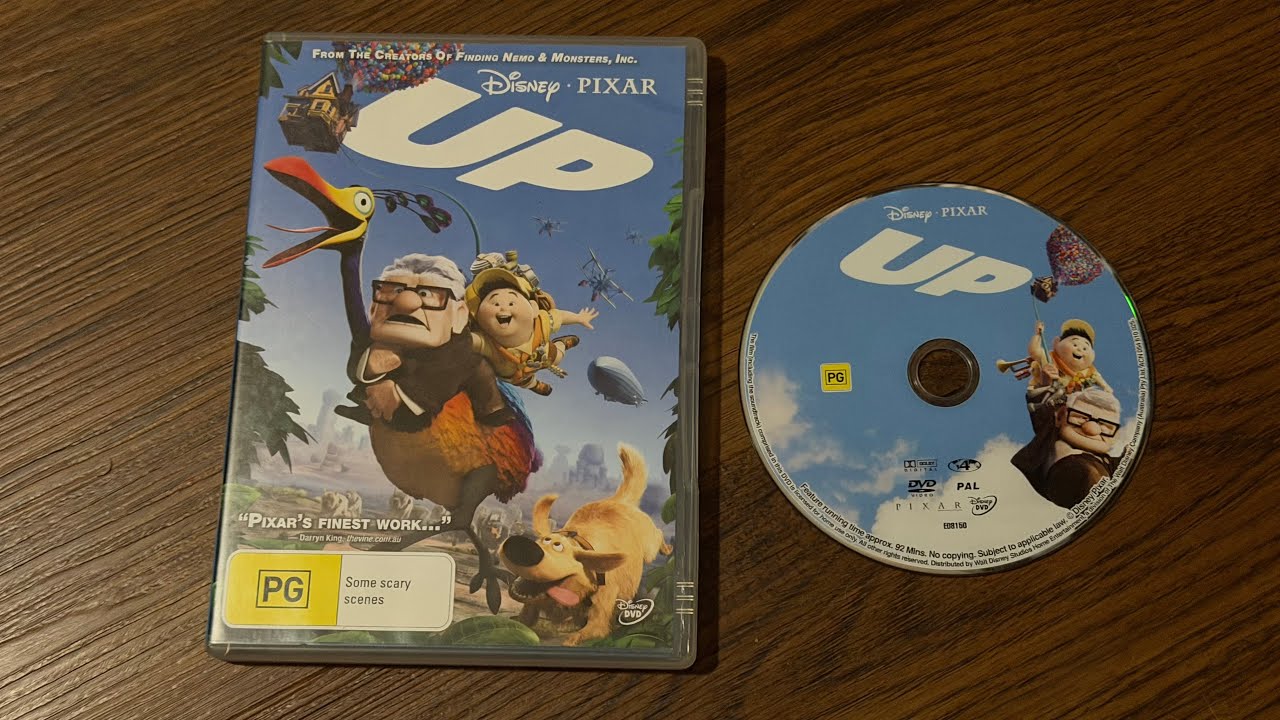 Opening To Up 2010 DVD Australian 