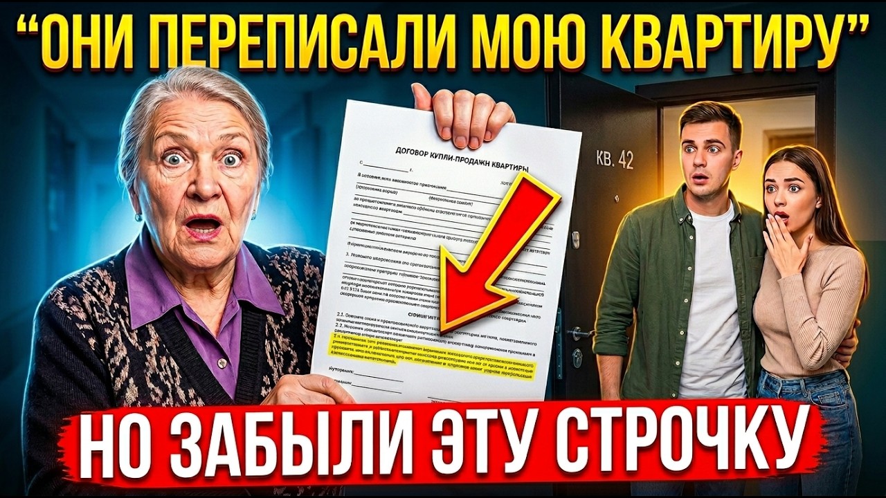Невестка сказала за столом: «Квартира теперь моя»… и сын просто кивнул