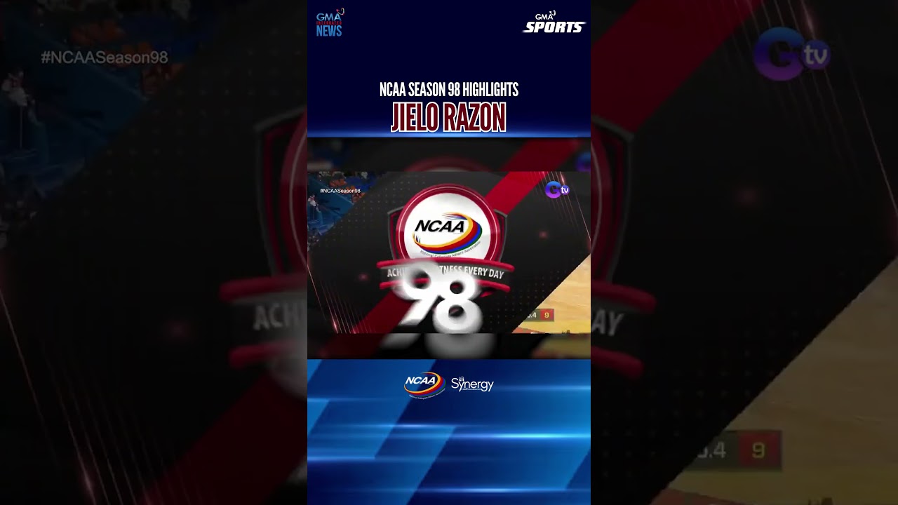 NCAA Season 98 Highlights: Jielo Razon (PART 2) | GMA Sports