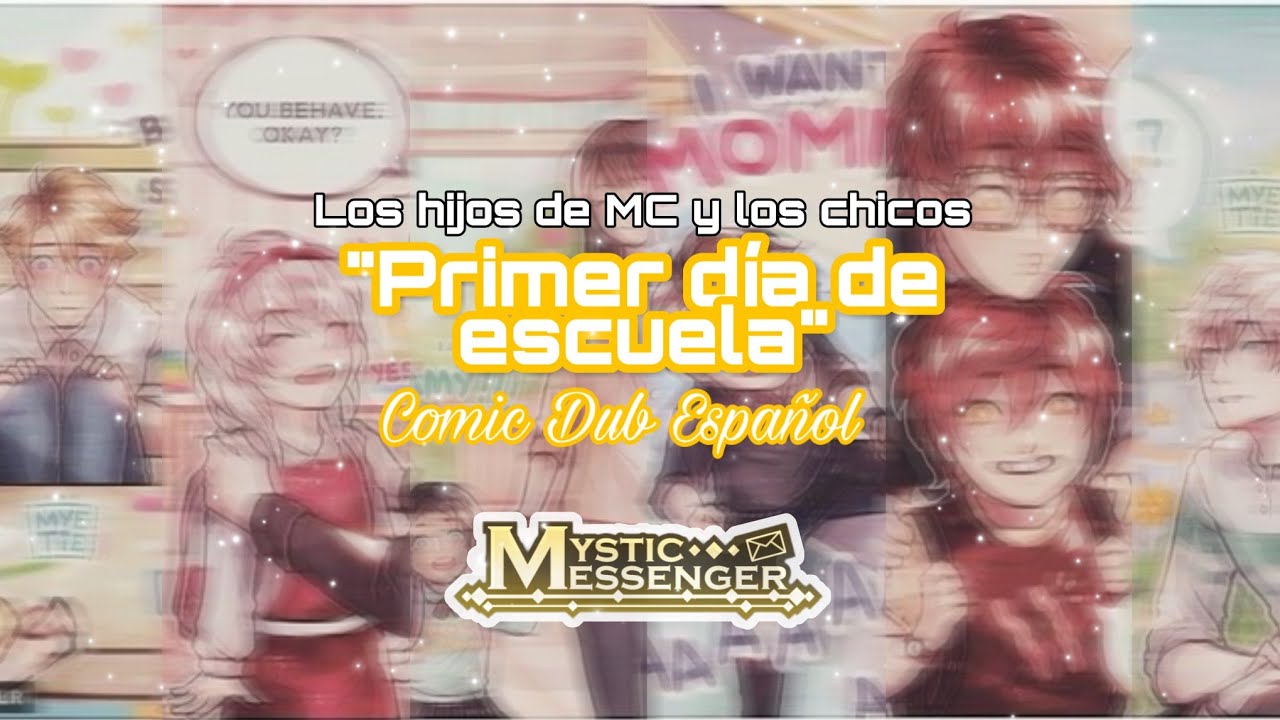 『Primer día de escuela』【Comic Dub Español】☆Mystic Messenger☆