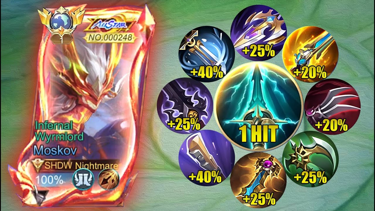 TOP GLOBAL MOSKOV FULL ATTACK SPEED BUILD IS SO BROKEN!! ATK SPEED HACK NEW SEASON 39 2025! - MLBB