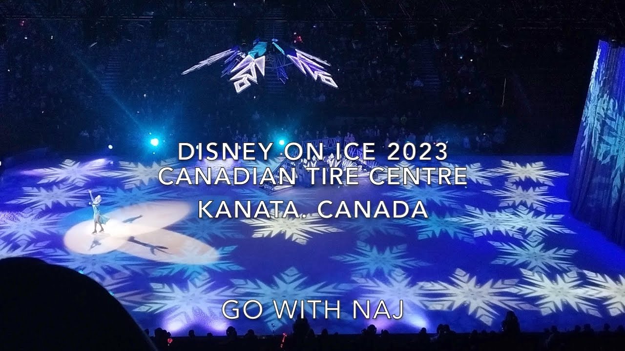 Disney On Ice 2023 at the Canadian Tire Centre #disney #disneyonice #show #frozen #ottawa #canada