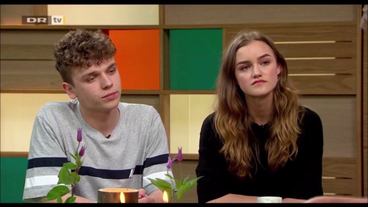 Astrid Olsen og Rasmus Brohave Aftenshowet